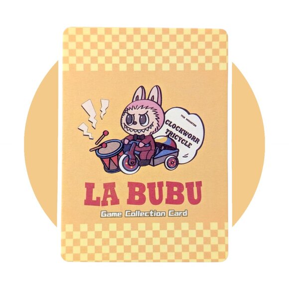 Labubu Game Collection Trading Card (WW03): White Monster on Mountain, LABU-003 - Picture 2 of 2